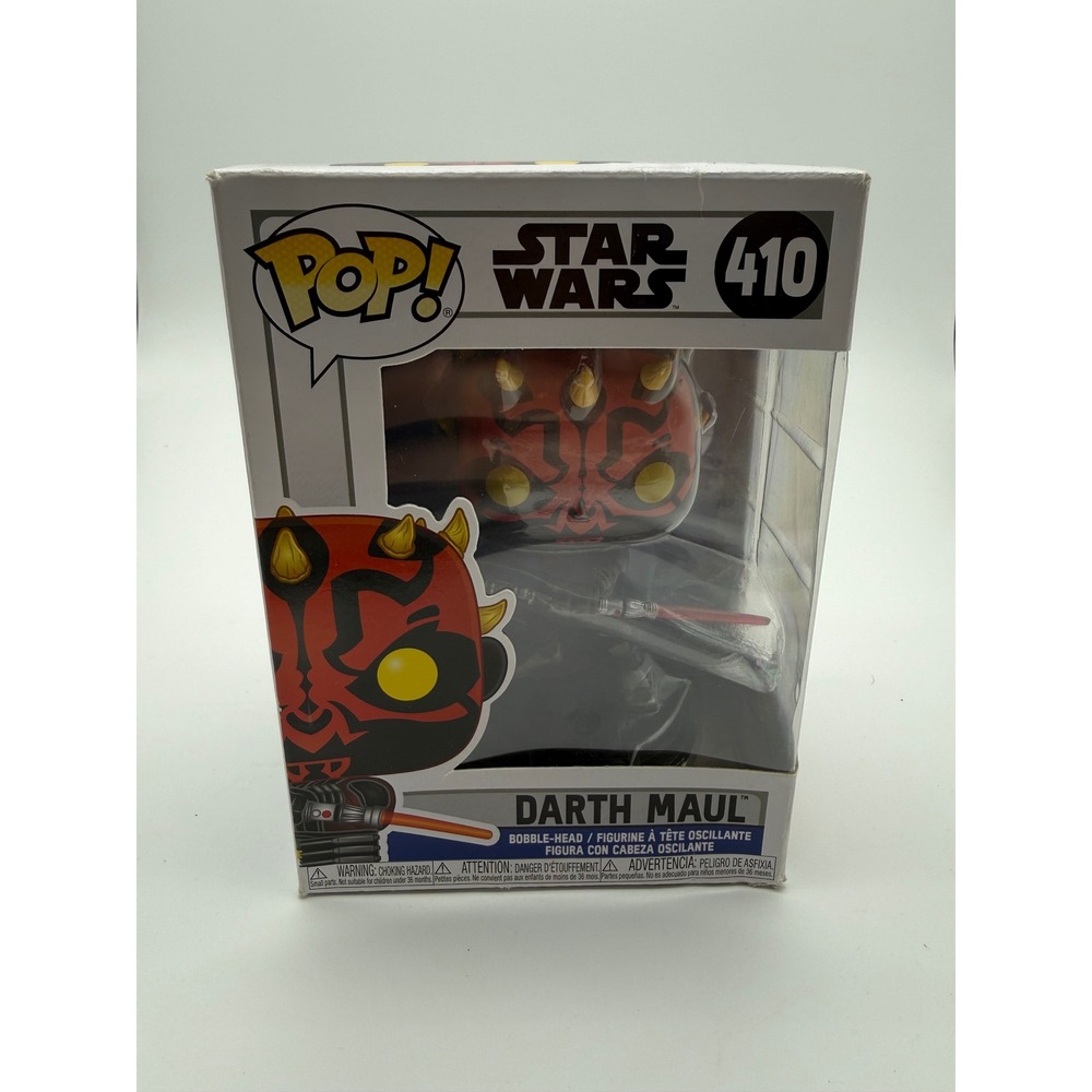 Funko Pop Star Wars Darth Maul 410 Clone Wars Bobble-Head Vinyl Figure